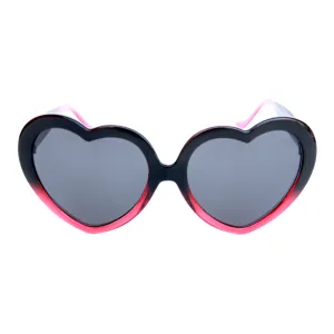 Happy Hour Shades | Heart On Sunglasses | Wenzday | Gloss Black Red Fade