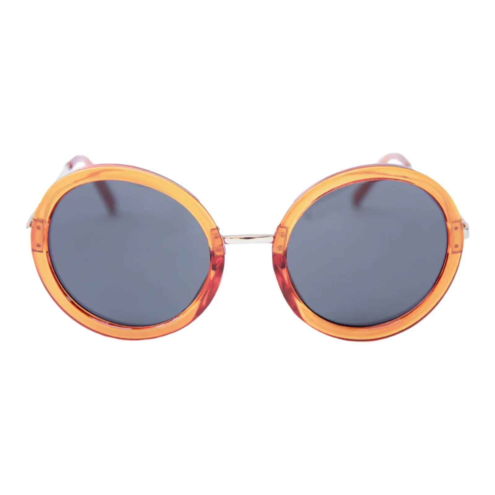 Happy Hour Shades | Squares | Orange | Black