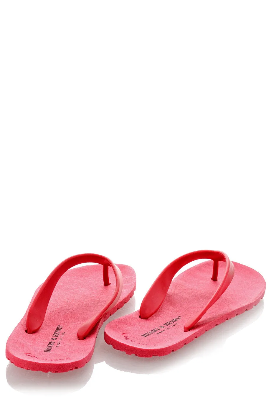 HENRY & HENRY FLIPPER Red Flip Flops