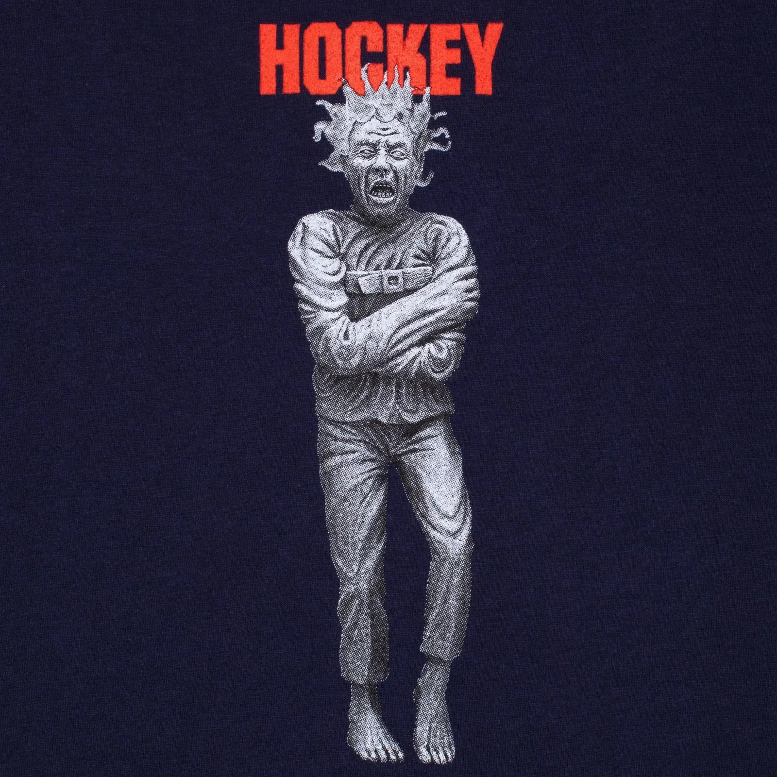 Hockey Hatch Tee Navy