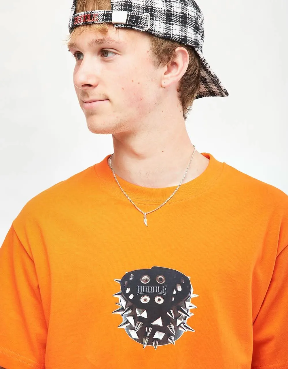 Hoddle Stud T-Shirt - Orange