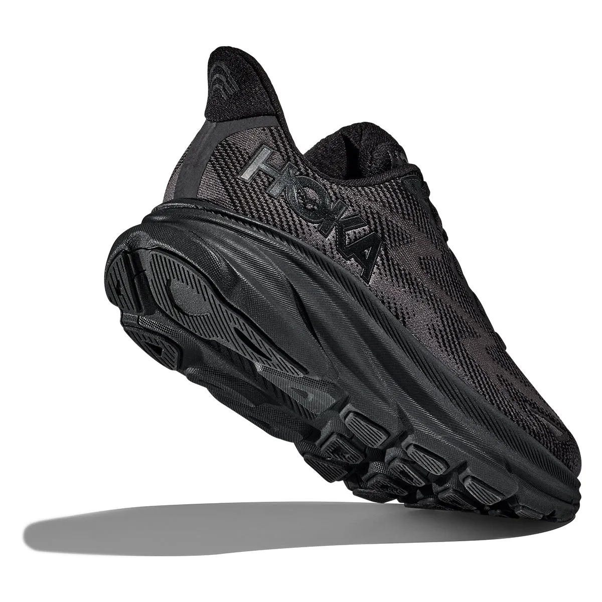 Hoka Clifton 9 Womens | Black / Black