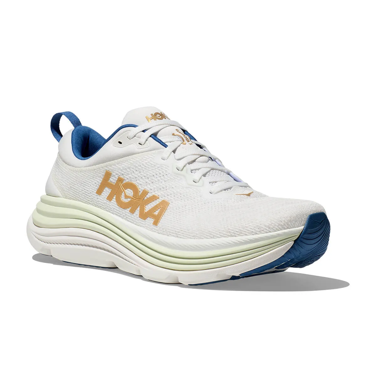 Hoka Gaviota 5 Mens | Frost / Gold