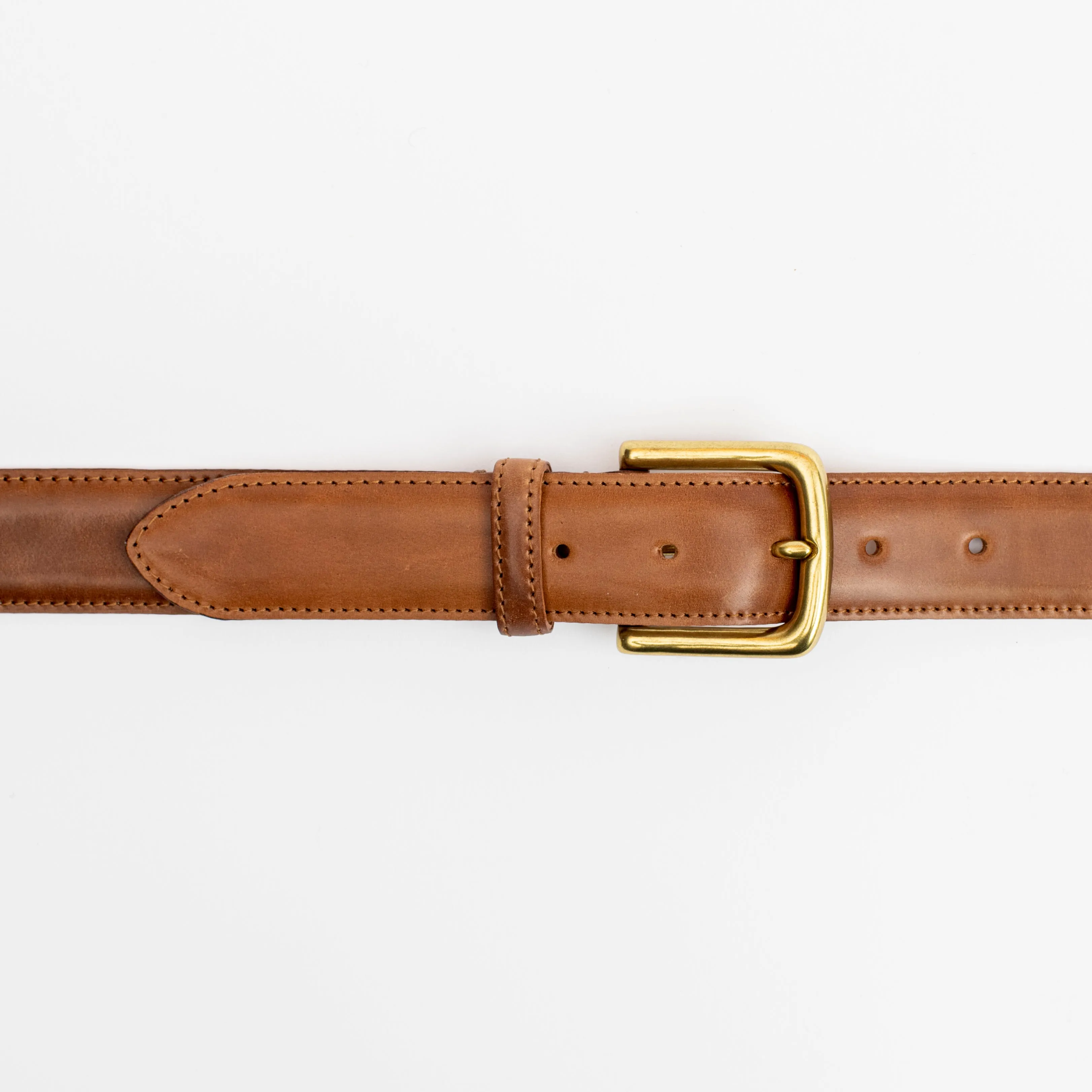 Horween Bourbon Shell Cordovan Leather Belt