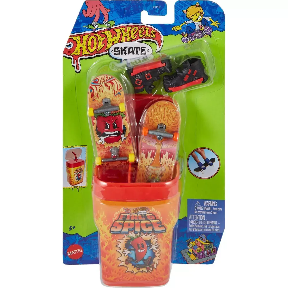 Hot Wheels Skate Fire & Spice Pack