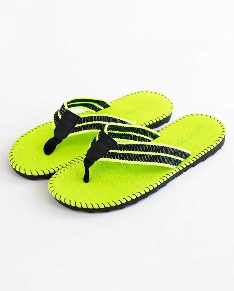 ICY - Men's Straw Style Summer Beach Flip Flops