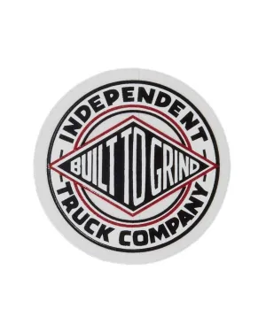 Independent Round BTG Sticker