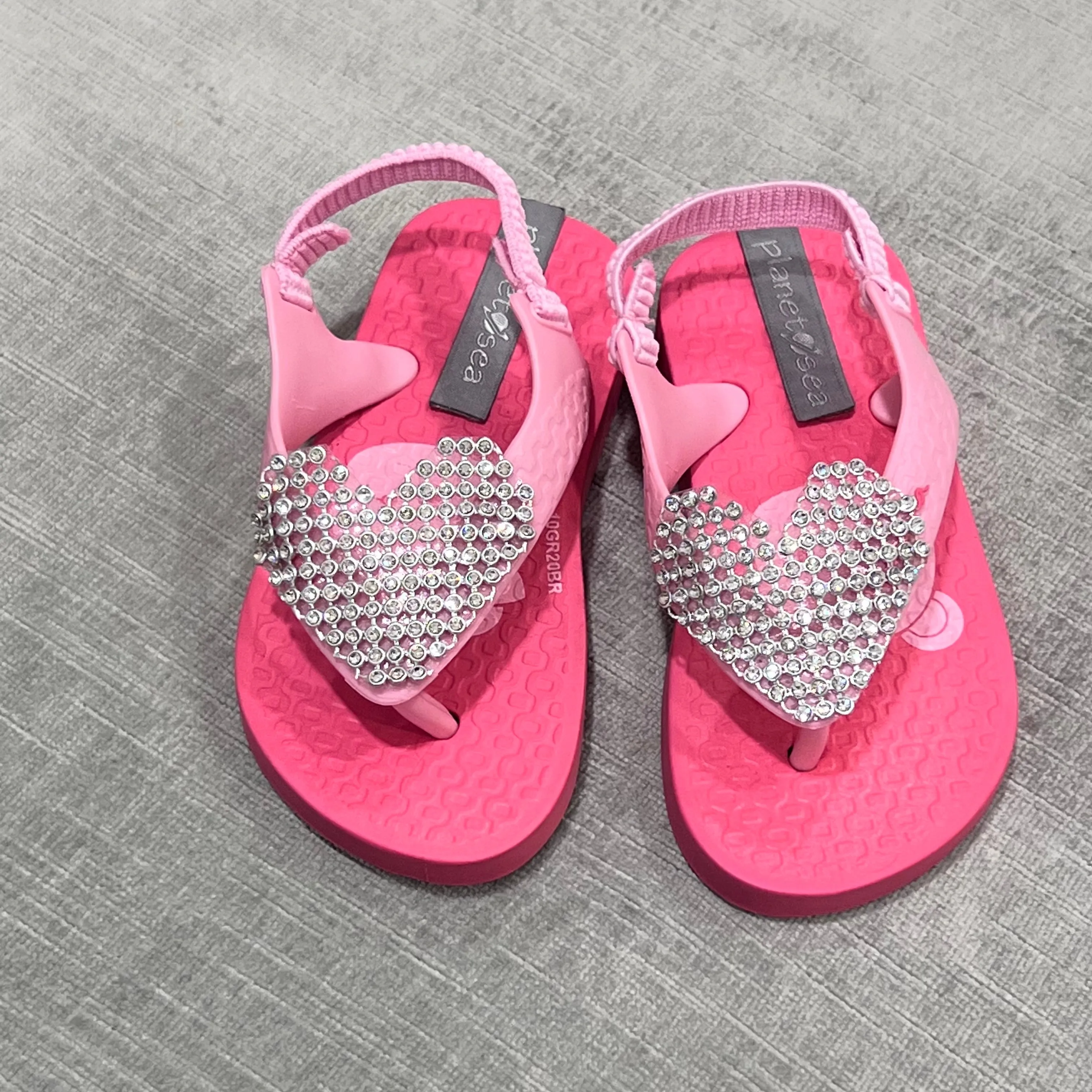 Infant Heart Flip Flops