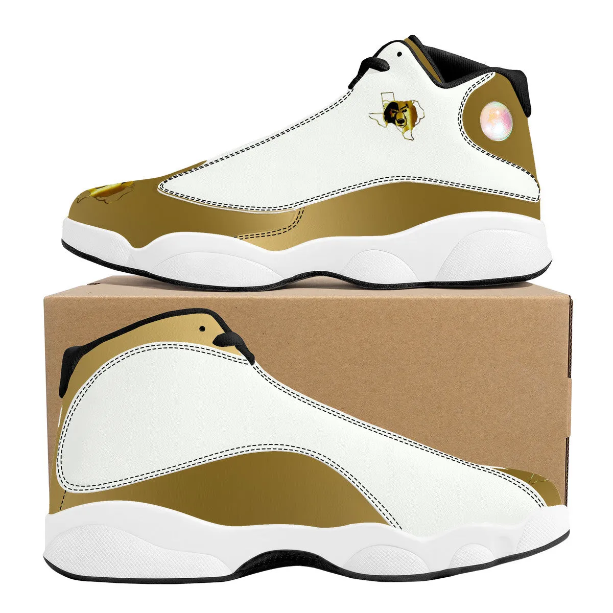 J Edition SOC Old Gold White