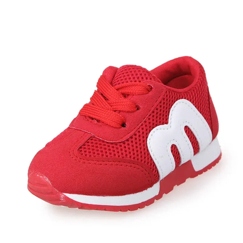 Kids Breathable Running Sneakers For Boys Girls