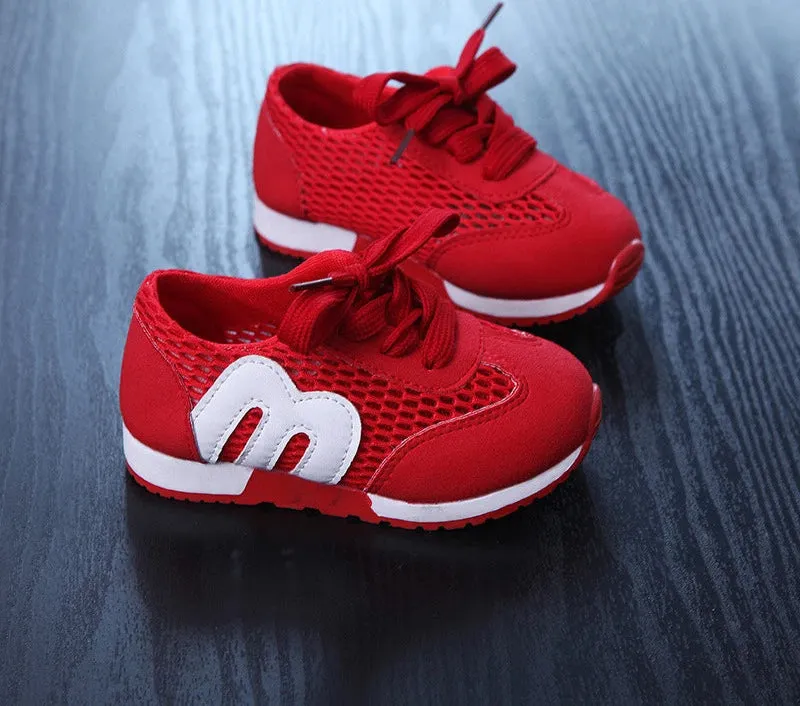 Kids Breathable Running Sneakers For Boys Girls