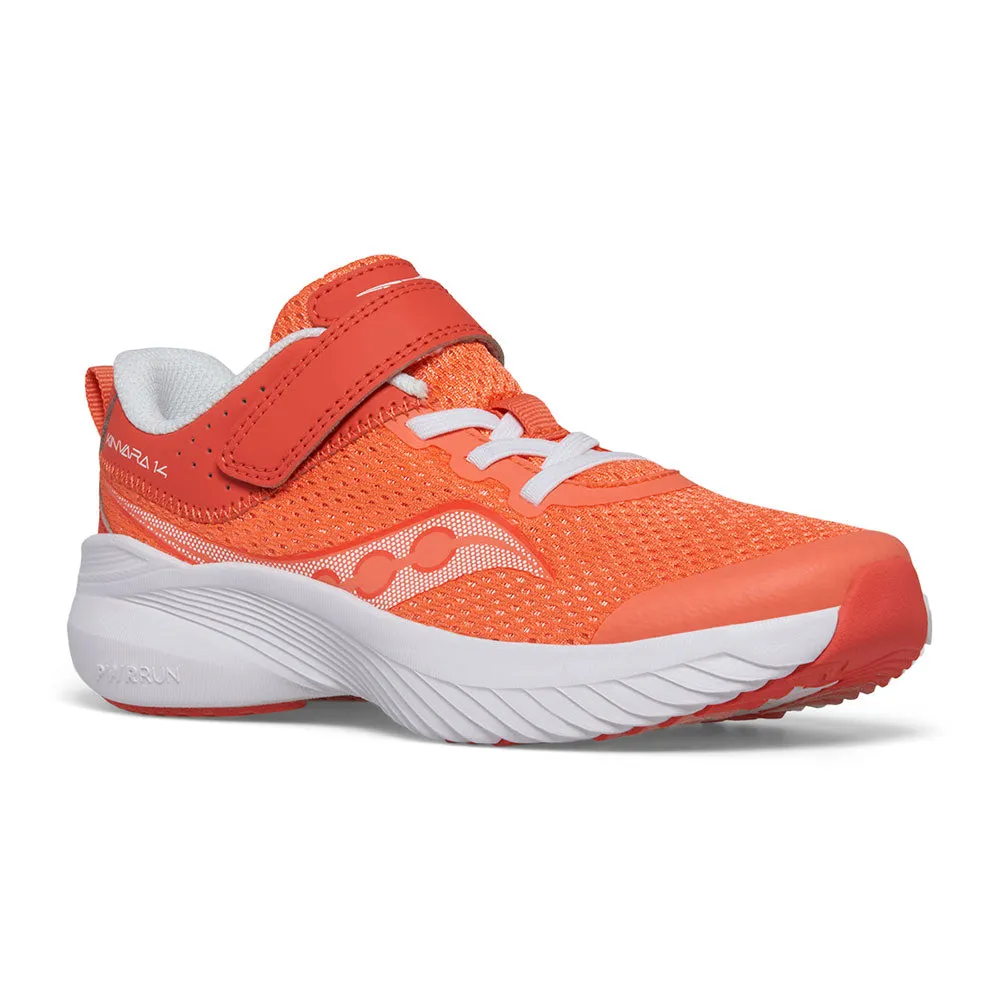 Kinvara 14 Kid's A/C Running Shoe - Coral