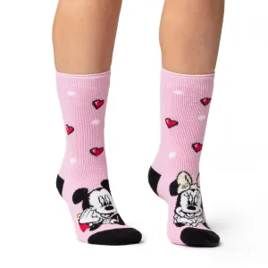 Ladies Lite Licensed Character Socks - Disney's Mickey & Minnie Mouse