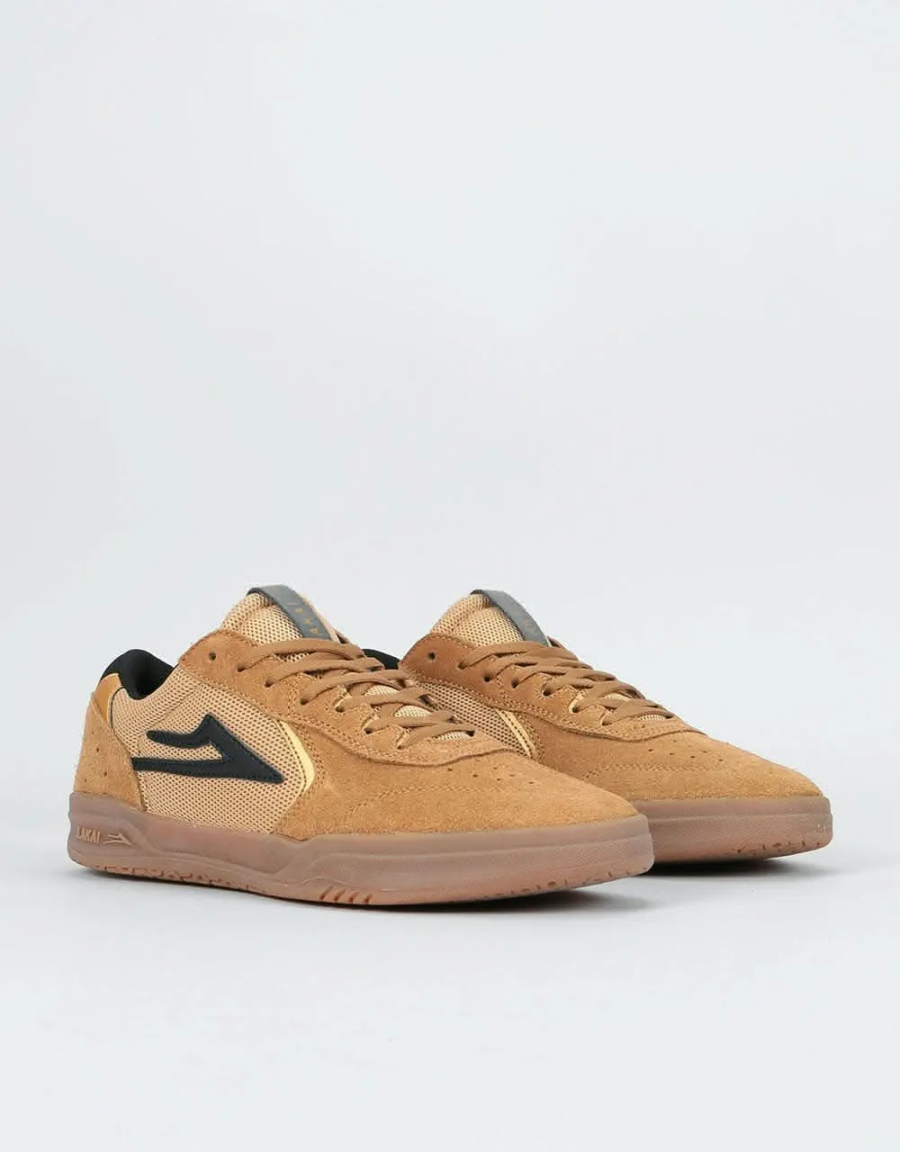 Lakai Atlantic Skate Shoes - Tan/Gum