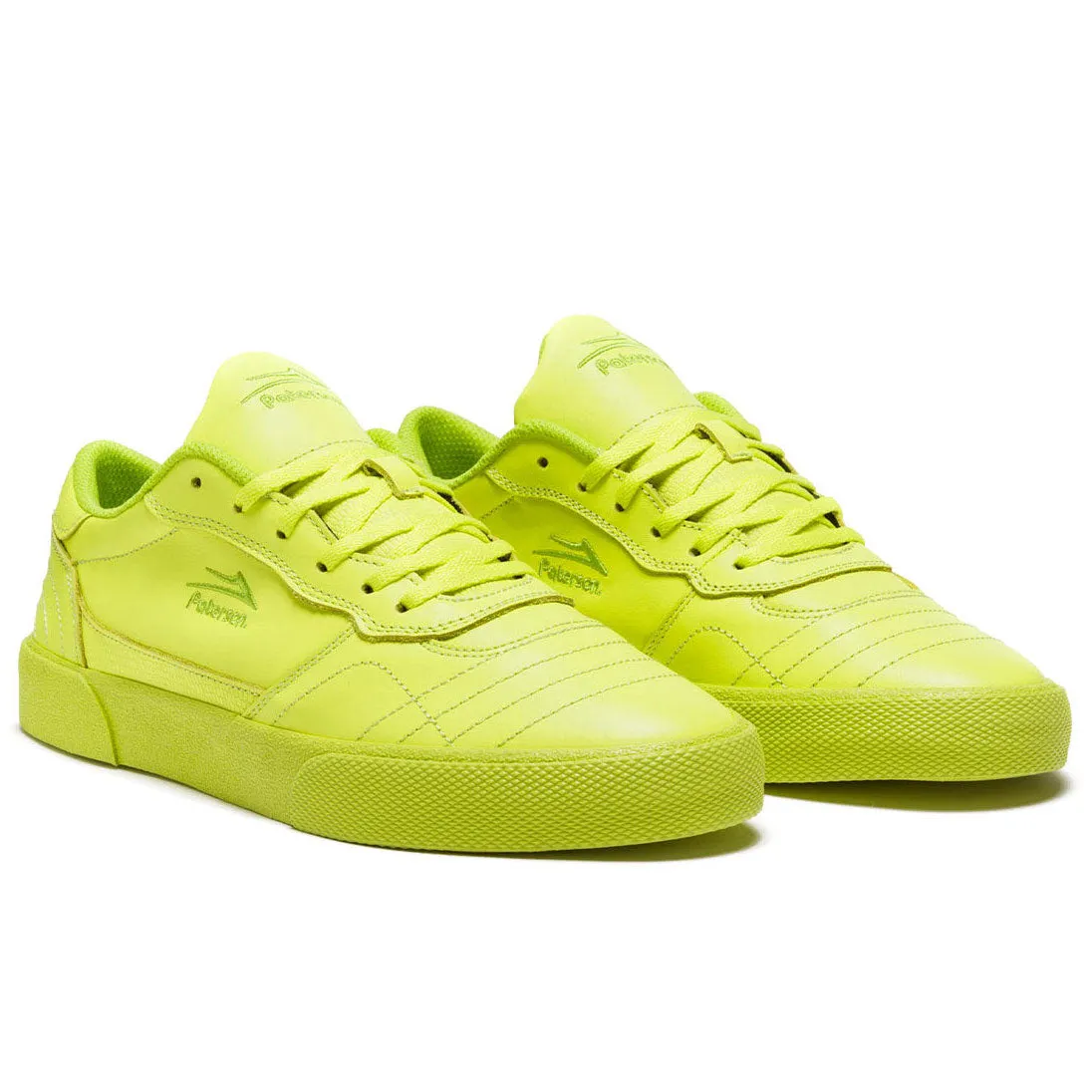 Lakai Cambridge Paterson Skate Shoes - Lime Leather