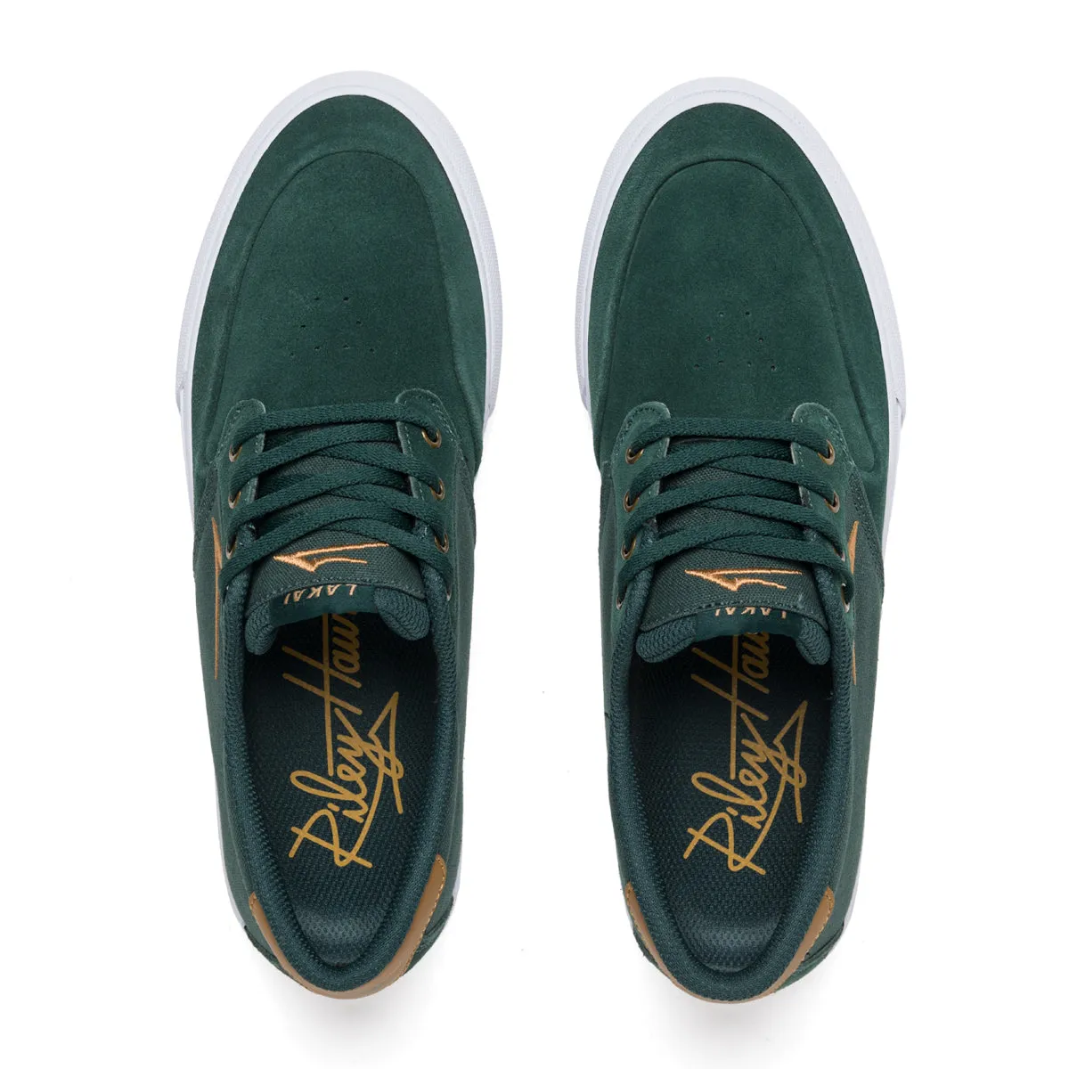 Lakai Riley 3 Skateboard Shoe - Pine