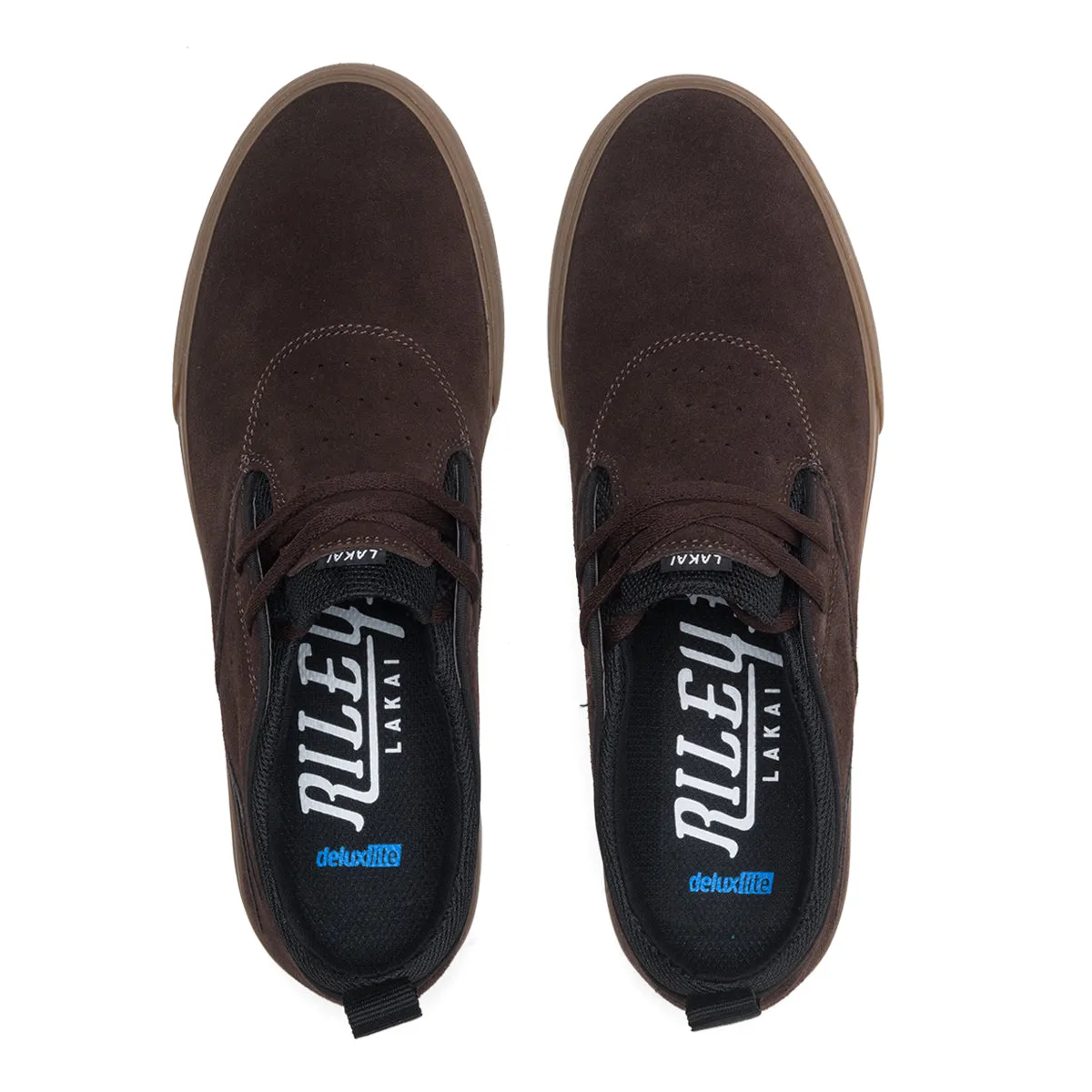 Lakai Shoes Riley Hawk 2 - Chocolate/Gum Suede