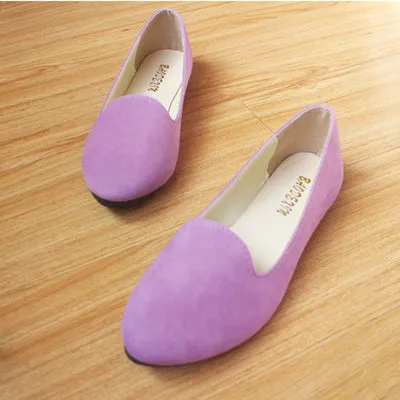 Large size 35-42 women flats classic candy color Women casual shoes fashion ladies shoes women summer flats loafers 2017 CDT55