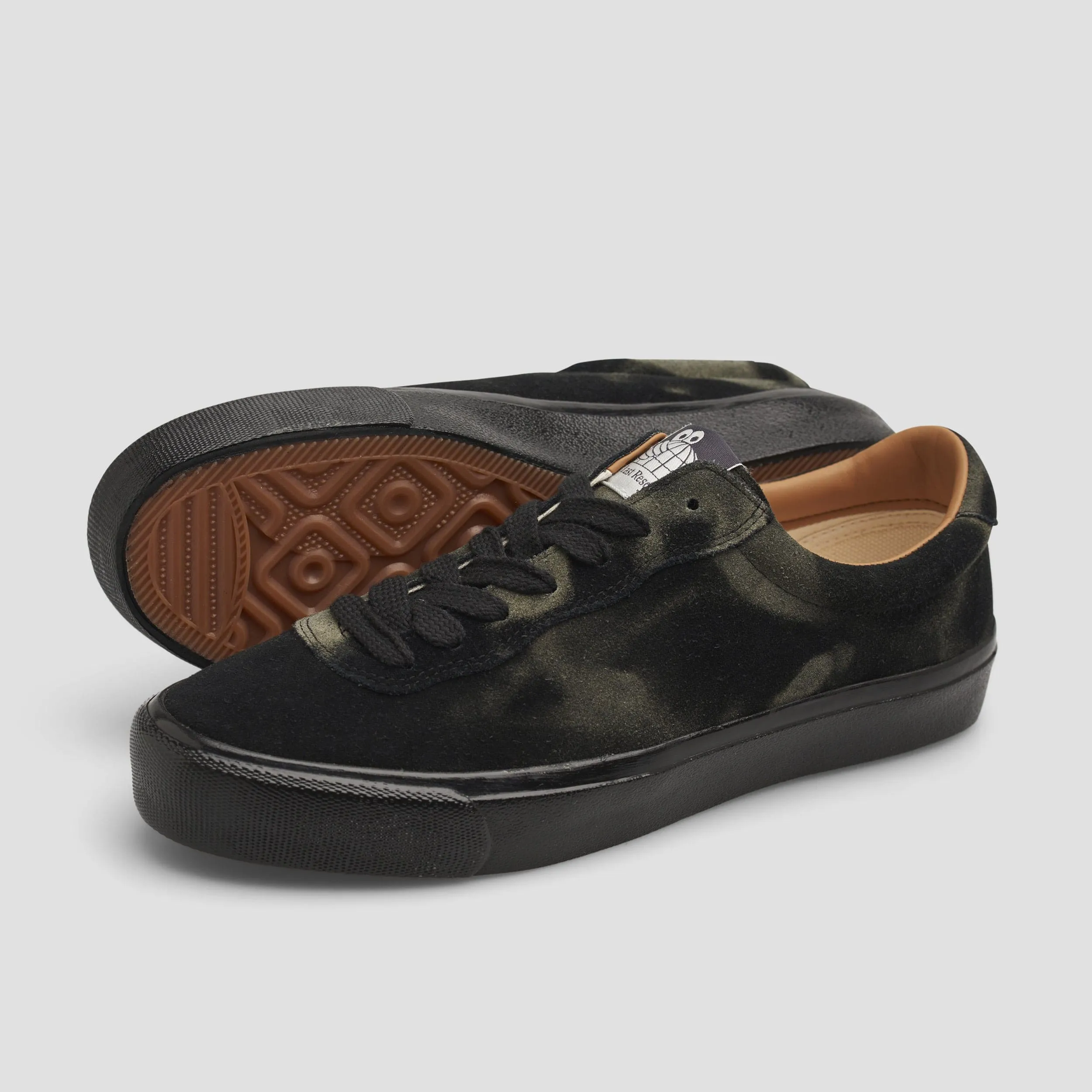 Last Resort AB VM001 LO Cloudy Suede Skate Shoes Fabios Black / Black