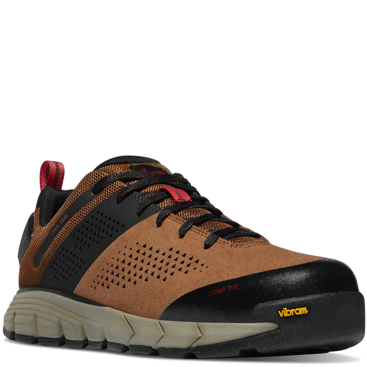 Lead Time 3 Inch Composite-Toe NMT Work Shoe Brown