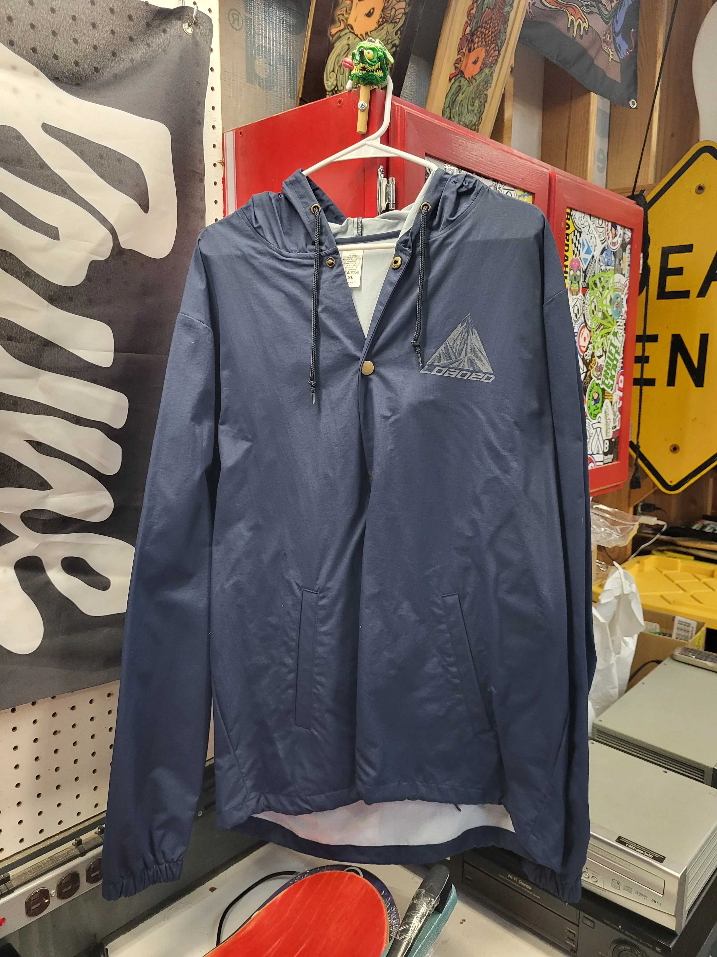 Loaded Longboards - Pixel Mountain Windbreaker jacket