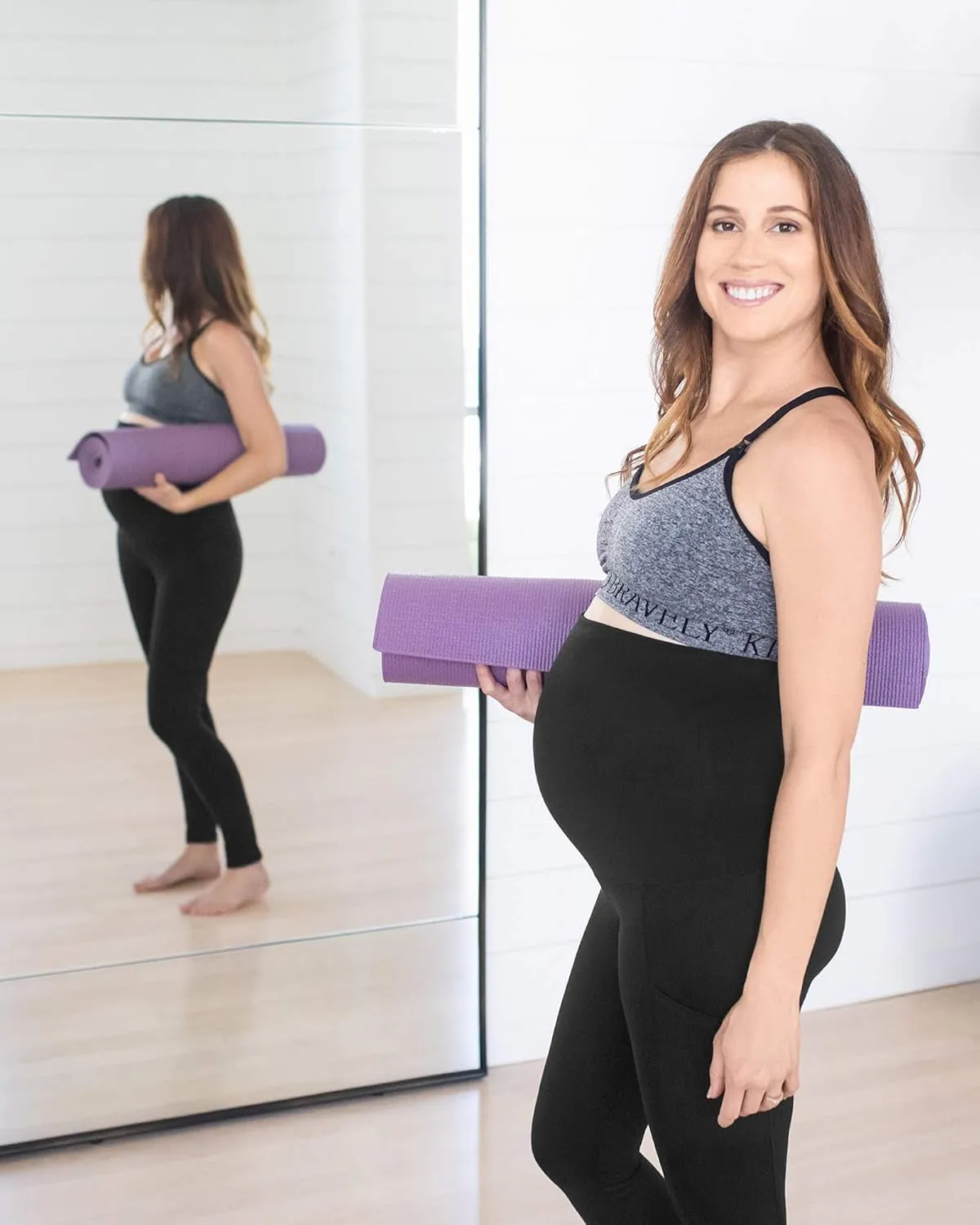 Louisa Ultra High-Waisted over the Bump Maternity/Pregnancy Leggings