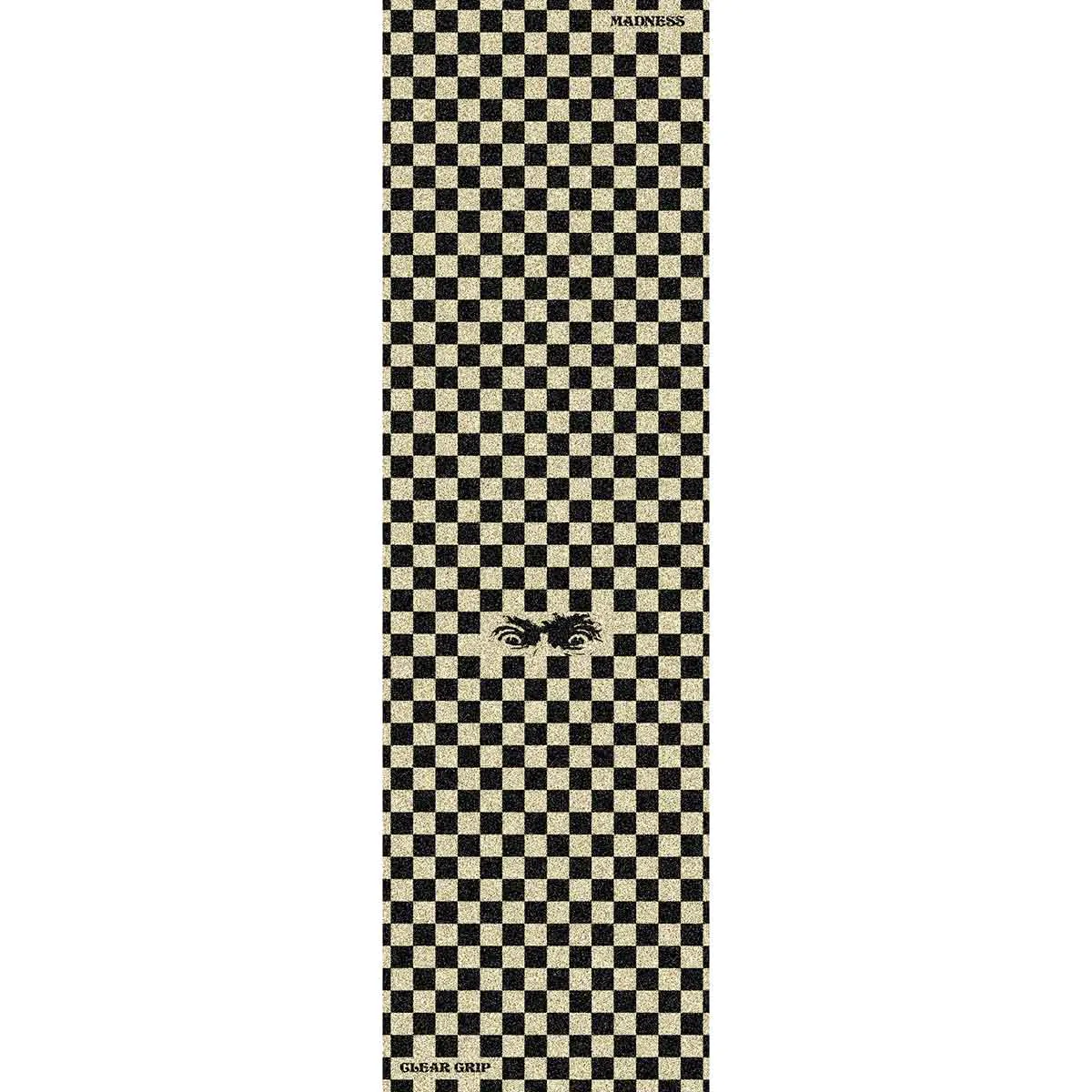 Madness Checkerboard View Clear Griptape 10"