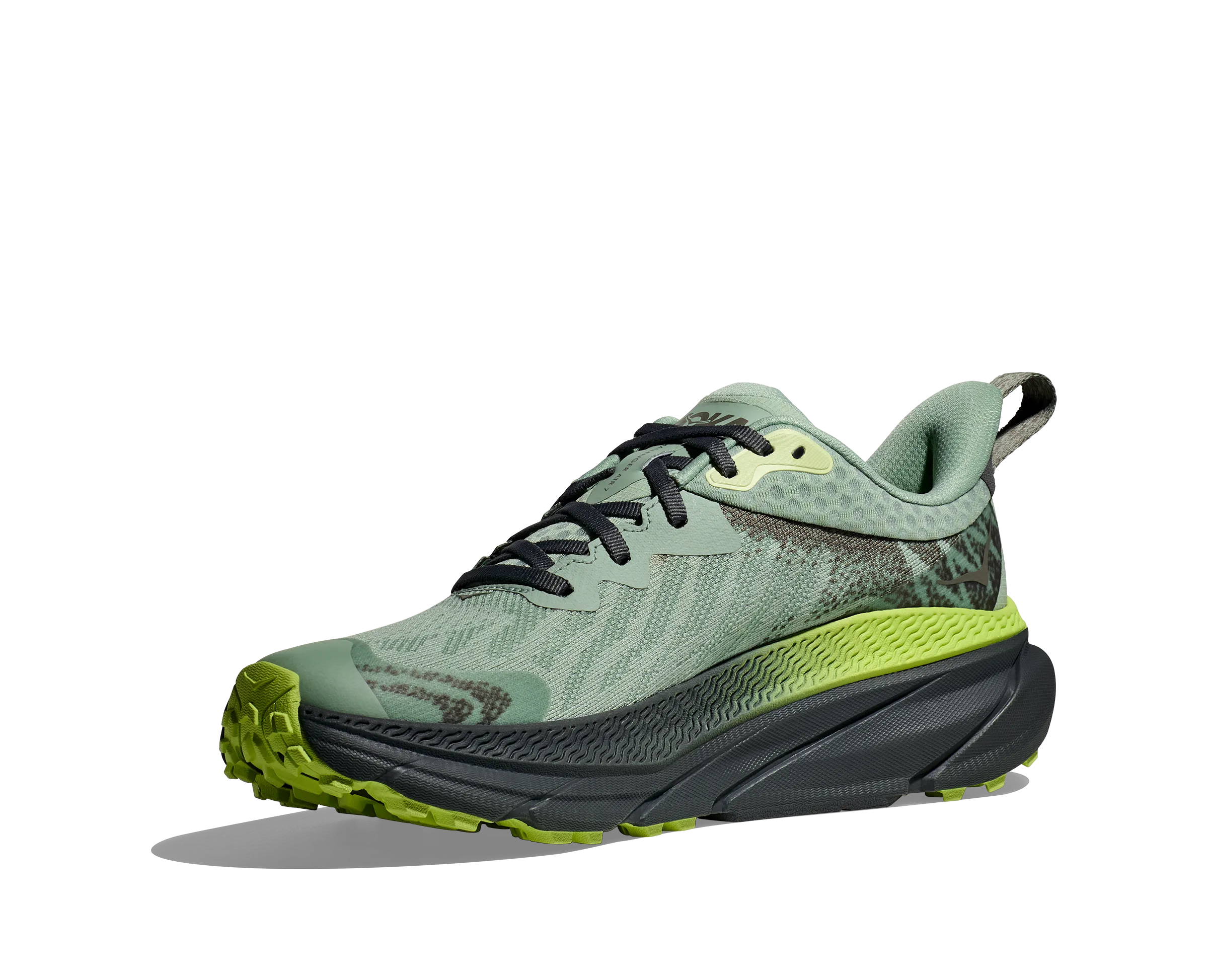 Men's Hoka Challenger 7 GTX Color: Aloe Vera / Lettuce