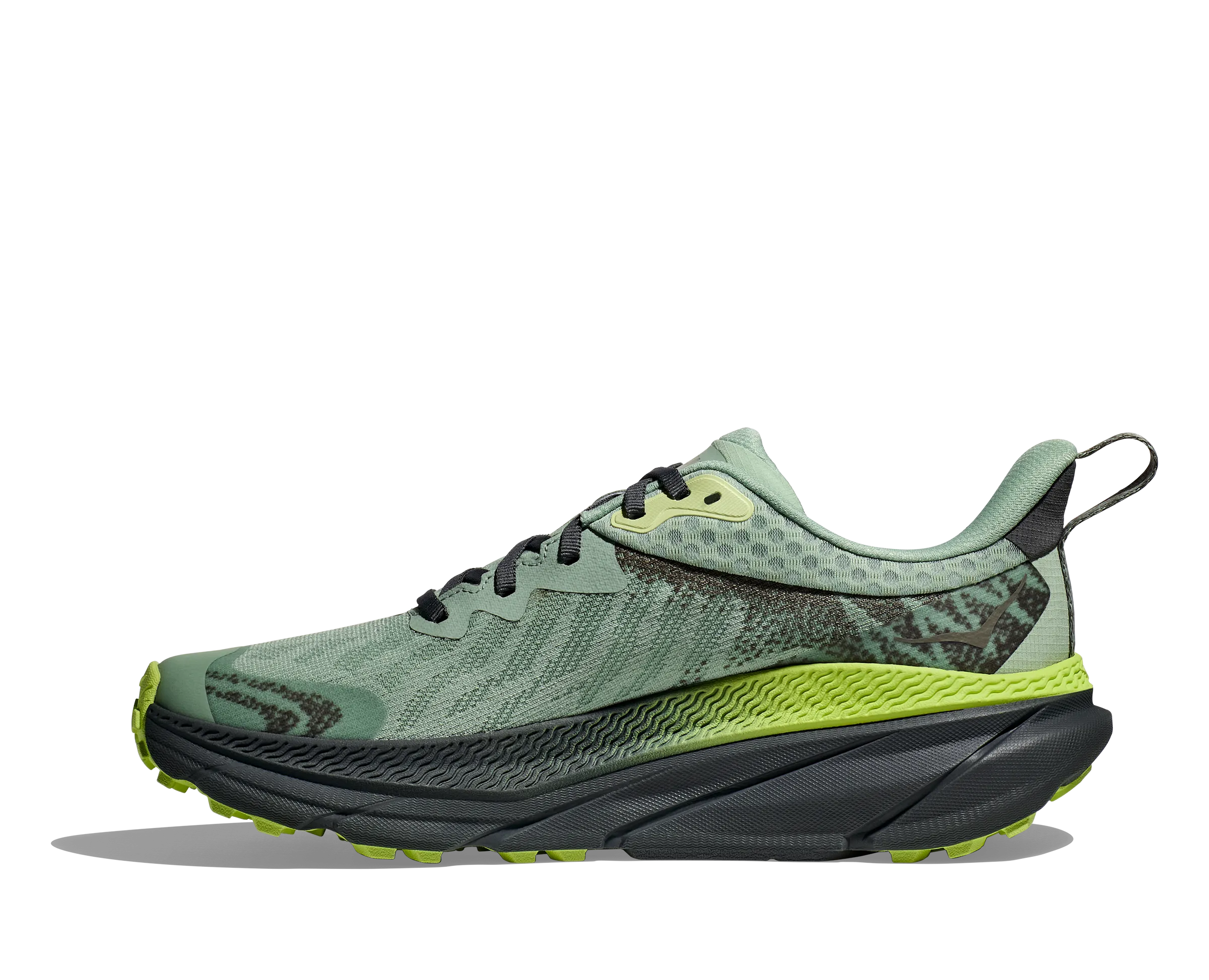 Men's Hoka Challenger 7 GTX Color: Aloe Vera / Lettuce