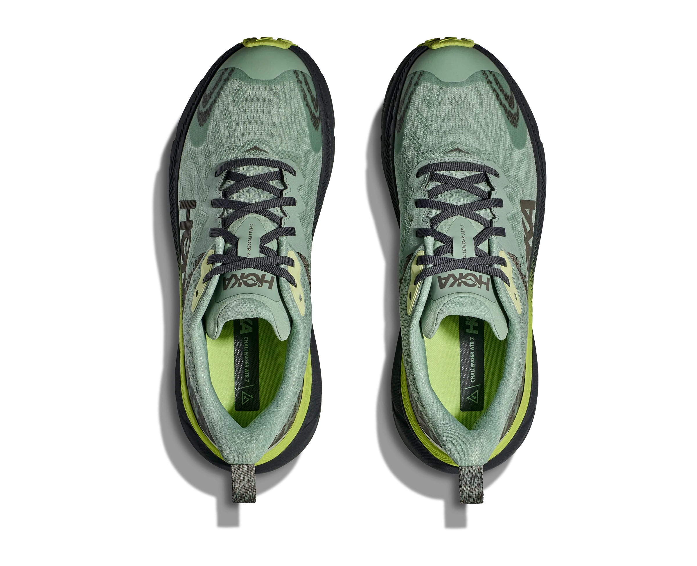 Men's Hoka Challenger 7 GTX Color: Aloe Vera / Lettuce