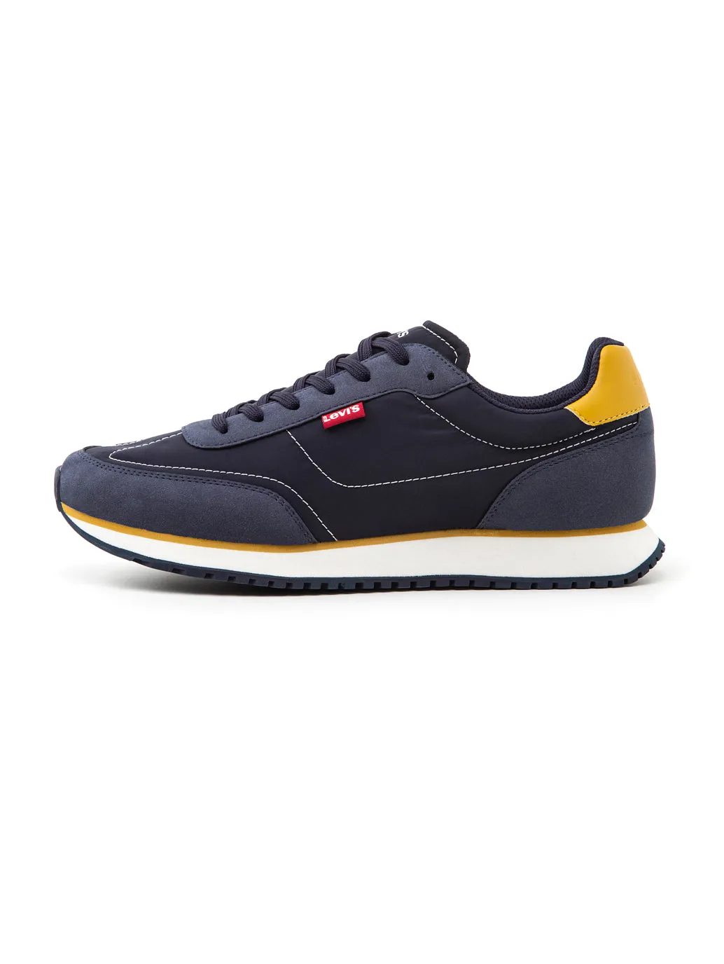 Men's Navy Colorblock Shoes