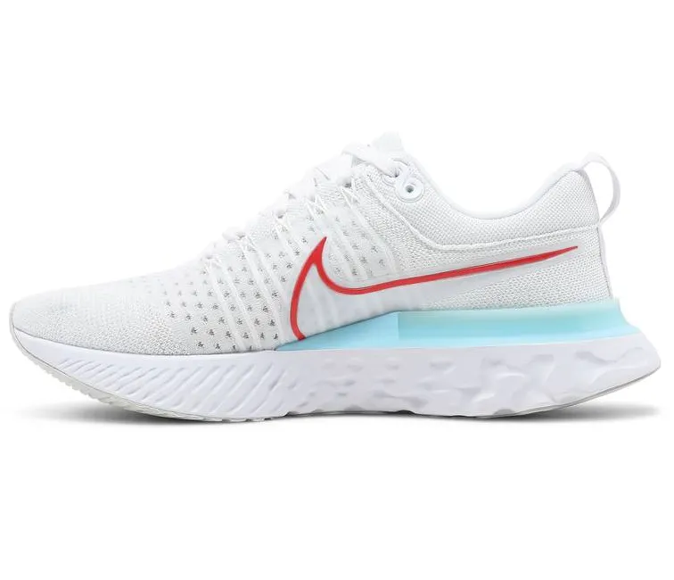 Men's Nike React Infinity Run FK 2 (White/Chile Red)