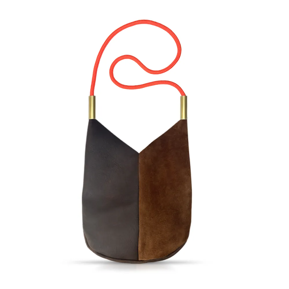 Mermaid Purse | in Brown Leather