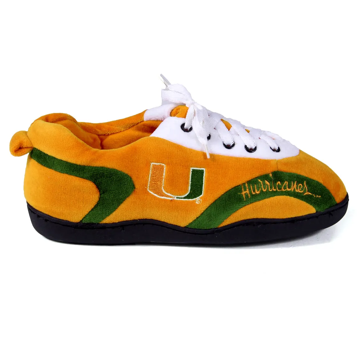 Miami Hurricanes All Around Rubber Soled Slippers