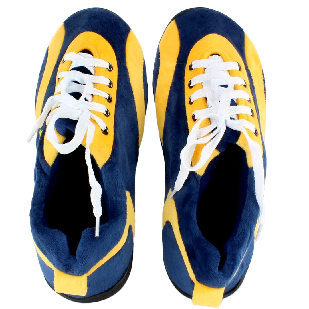 Michigan Wolverines All Around Rubber Soled Slippers