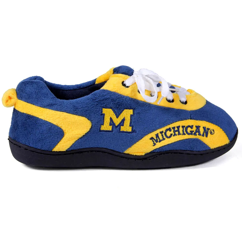 Michigan Wolverines All Around Rubber Soled Slippers