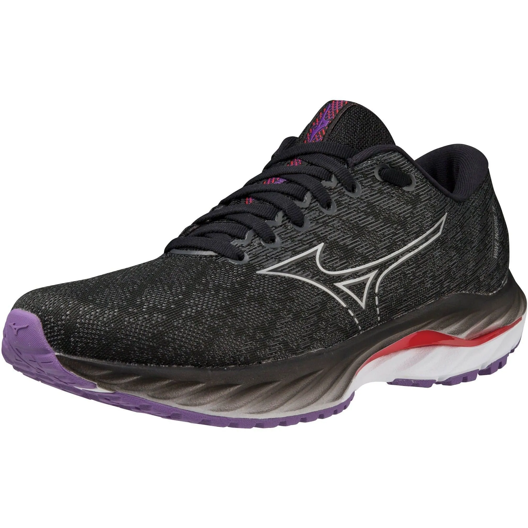 Mizuno Wave Inspire 19 Womens Running Shoes - Black