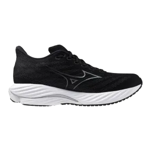 Mizuno Wave Rider 28 Mens | Black/silver/ebony