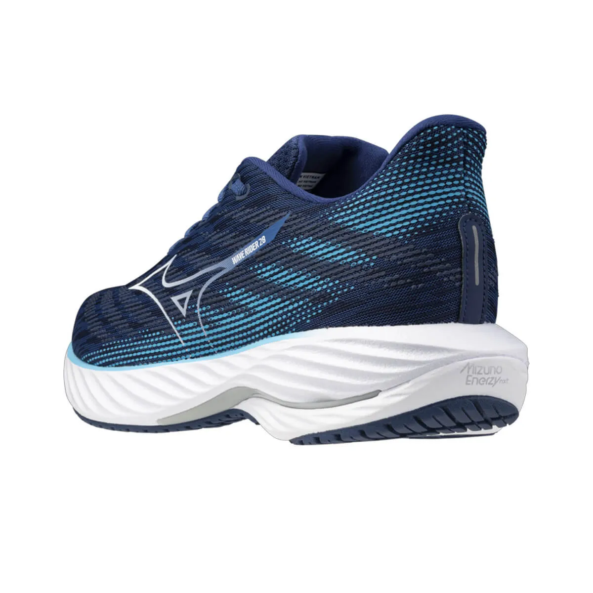 Mizuno Wave Rider 28 Mens | Estate Blue/white/river Blue