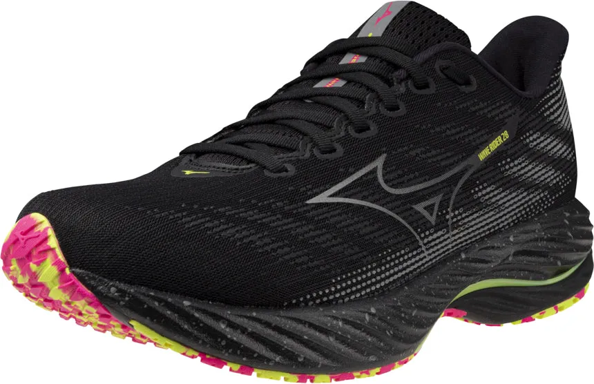 Mizuno Wave Rider 28 Running Shoes - Black