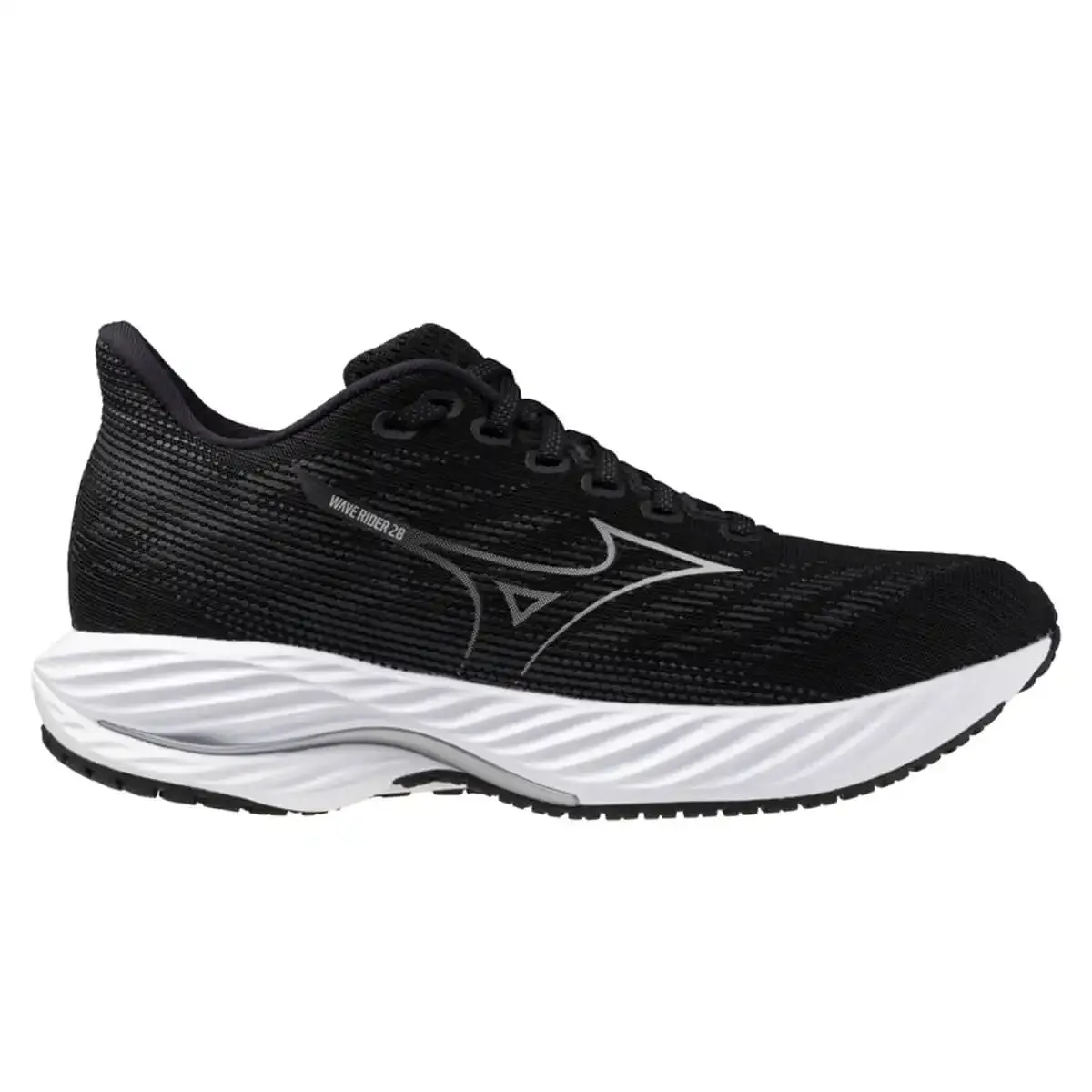 Mizuno Wave Rider 28 Womens | Black/harbor Mist/india Ink