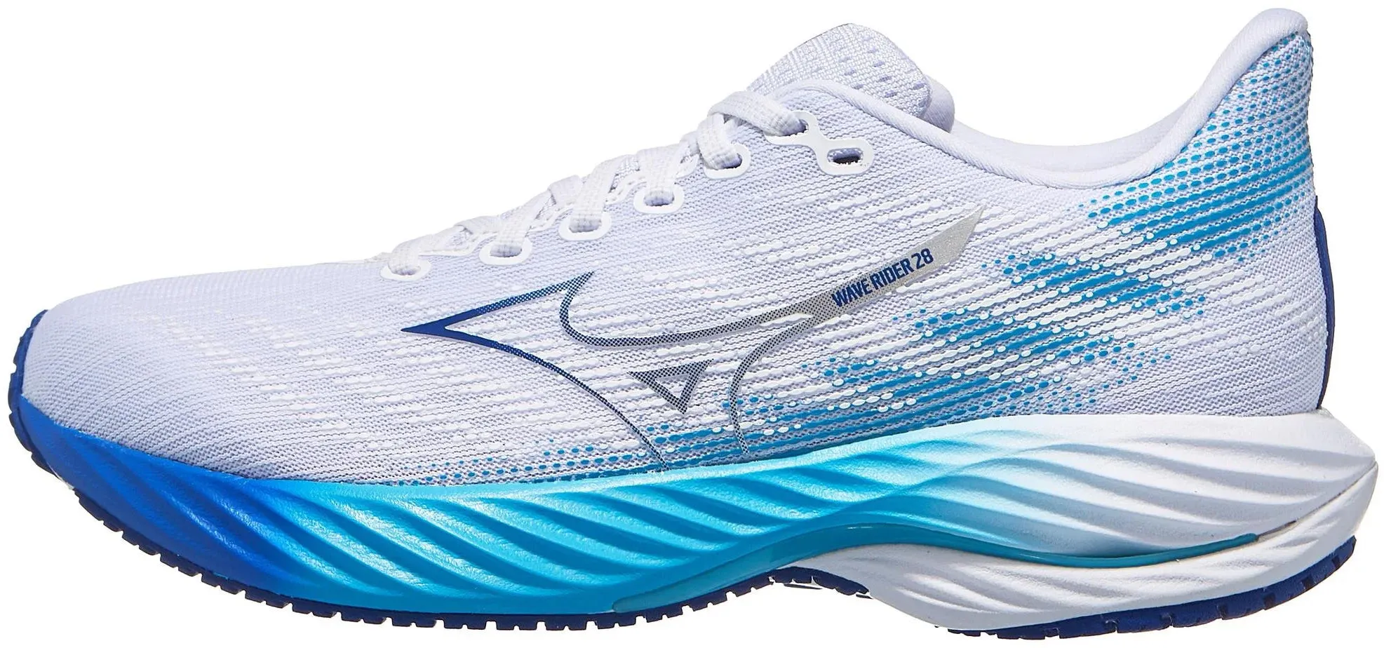 Mizuno Wave Rider 28 Womens Running Shoes - White