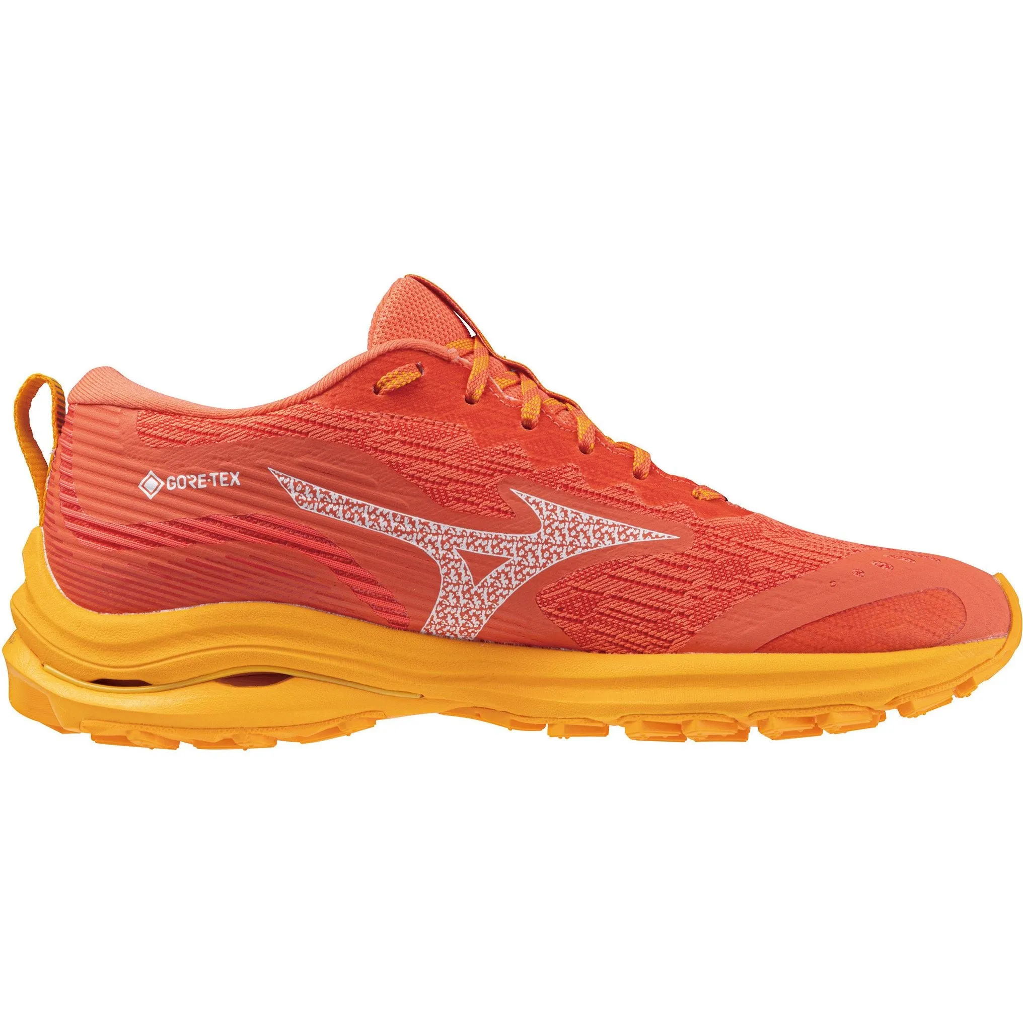 Mizuno Wave Rider GORE-TEX Womens Running Shoes - Orange