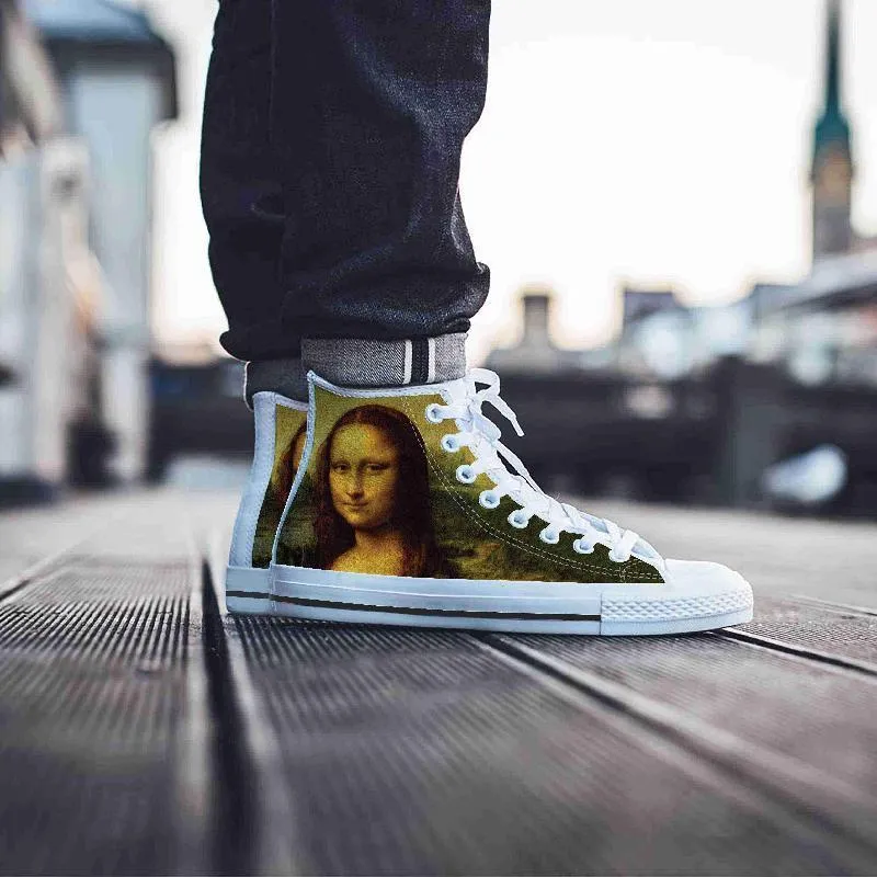 Mona Lisa - Women's High Top Shoes