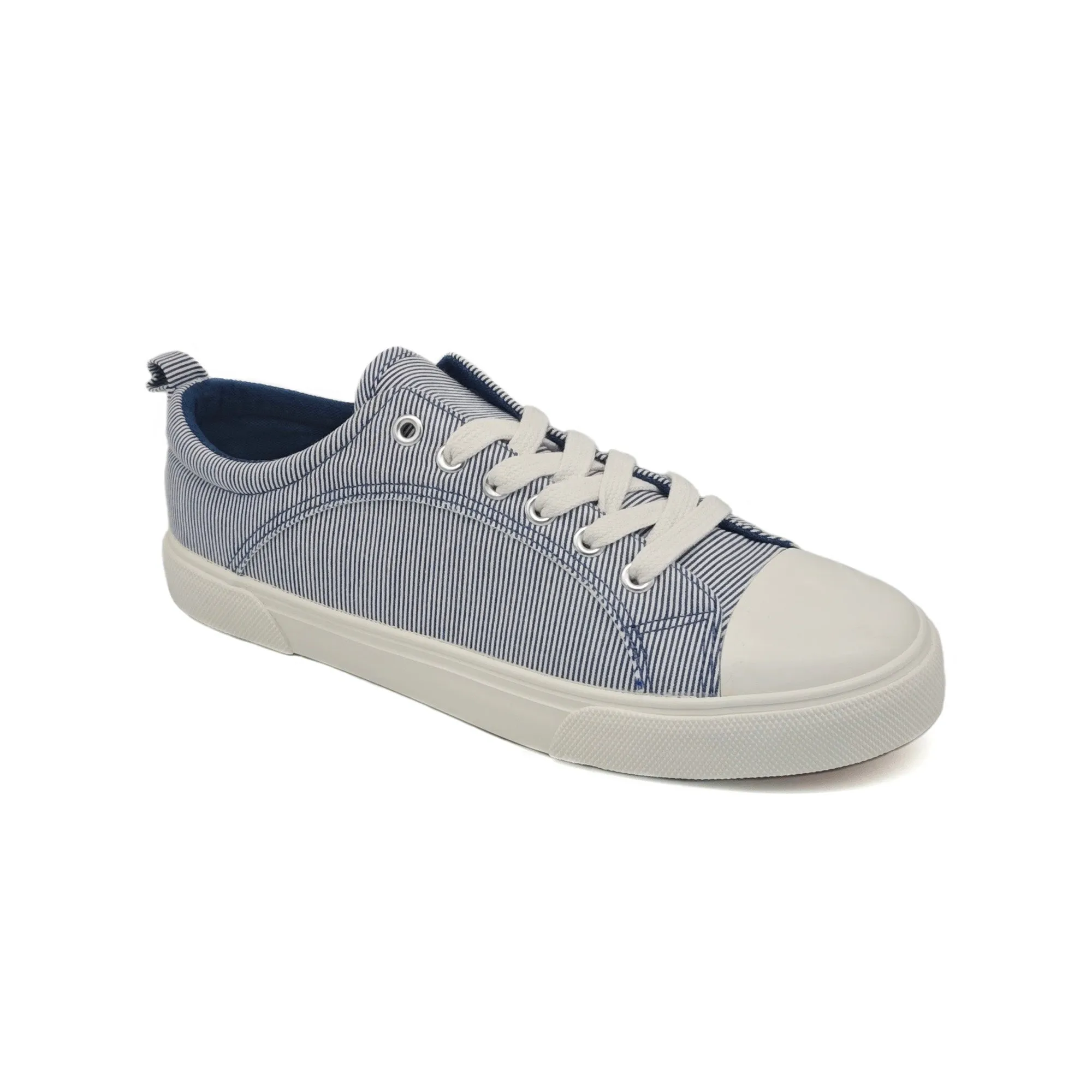 mySTYLE Women's Striped Canvas Lace-Up's