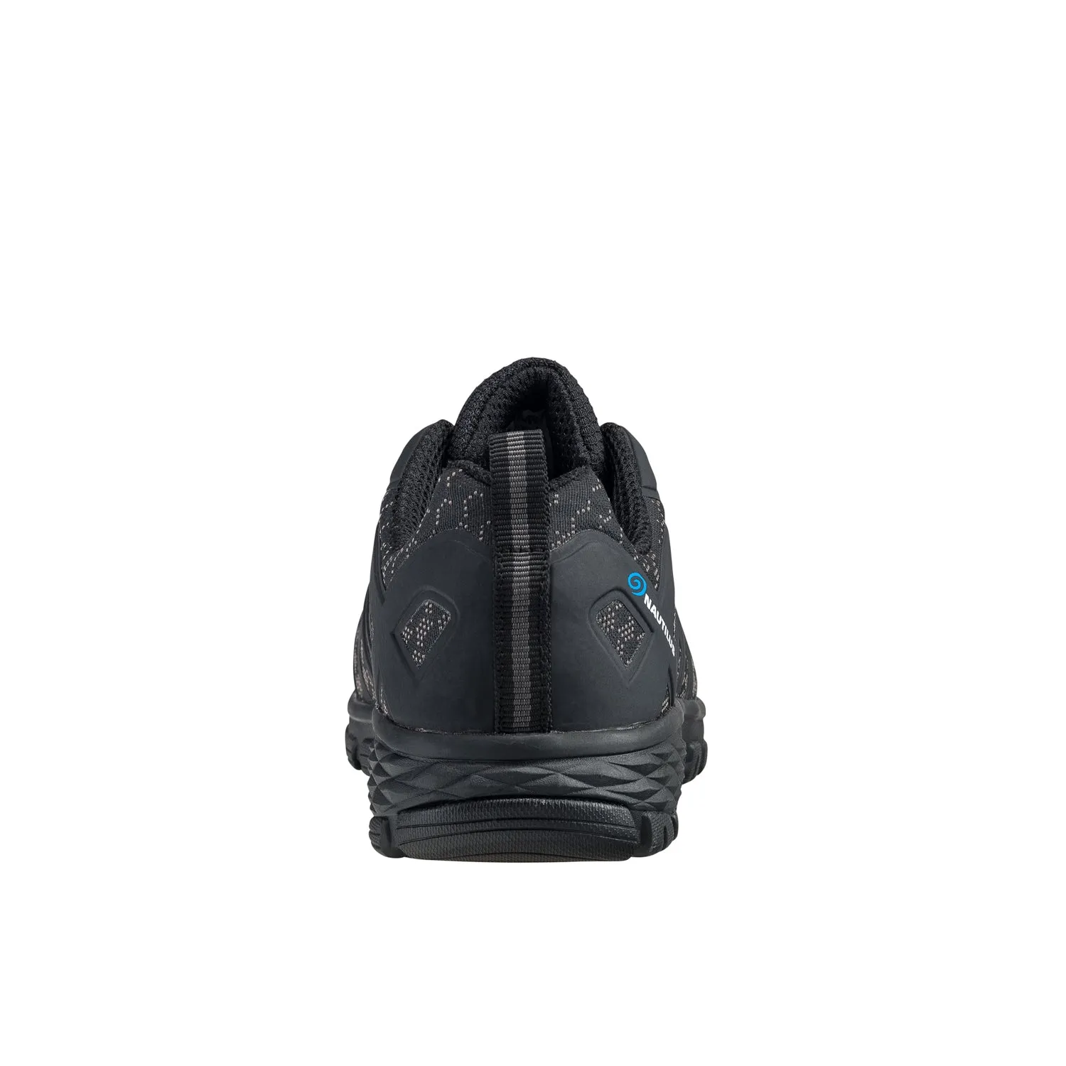 Nautilus Mens Stratus Black Textile Work Shoes