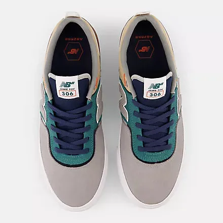 NB Numeric Jamie Foy 306 - Grey w/ Teal