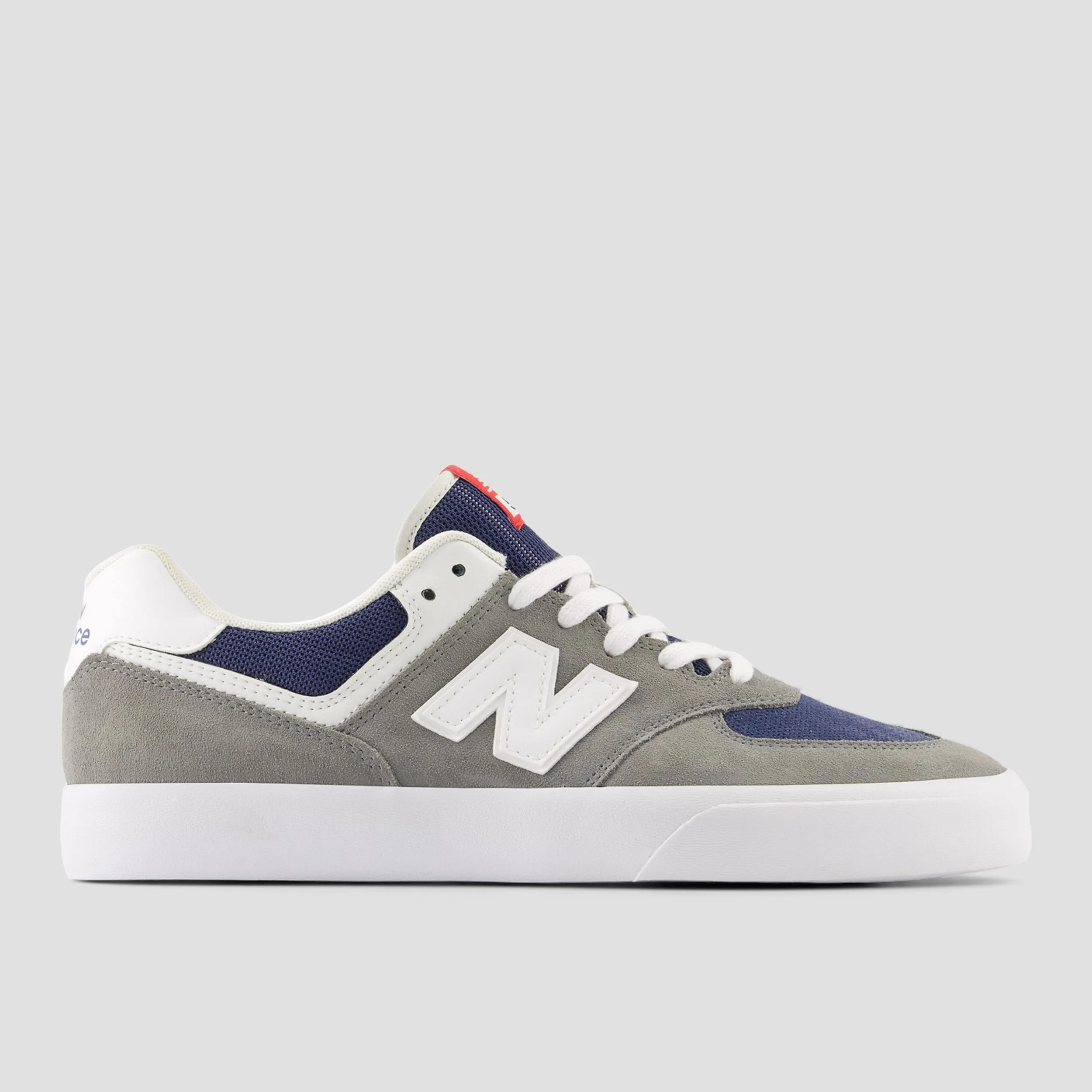 New Balance 574 Vulc Skate Shoes Grey / White