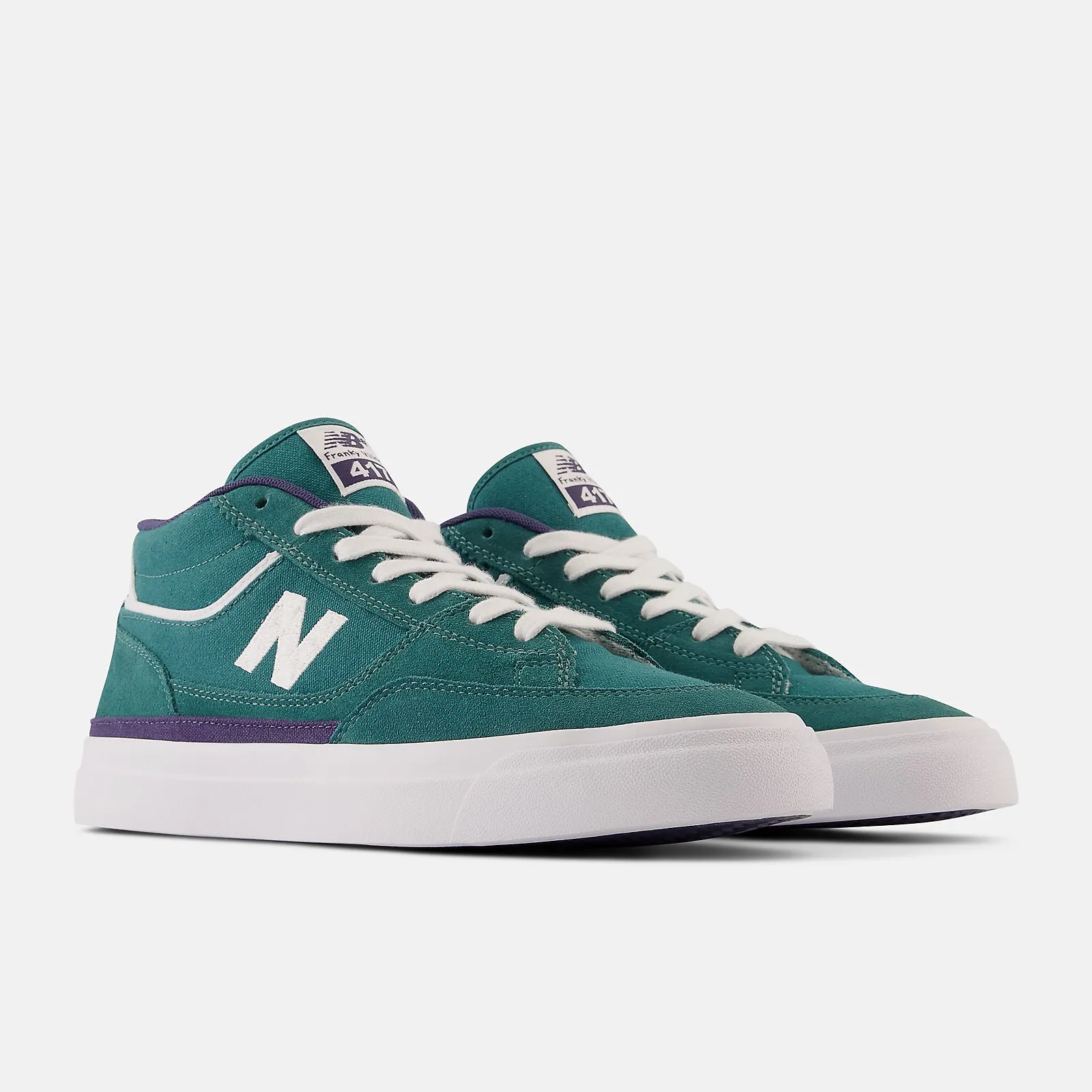 NEW BALANCE FRANKY VILLANI 417 VINTAGE TEAL/WHITE