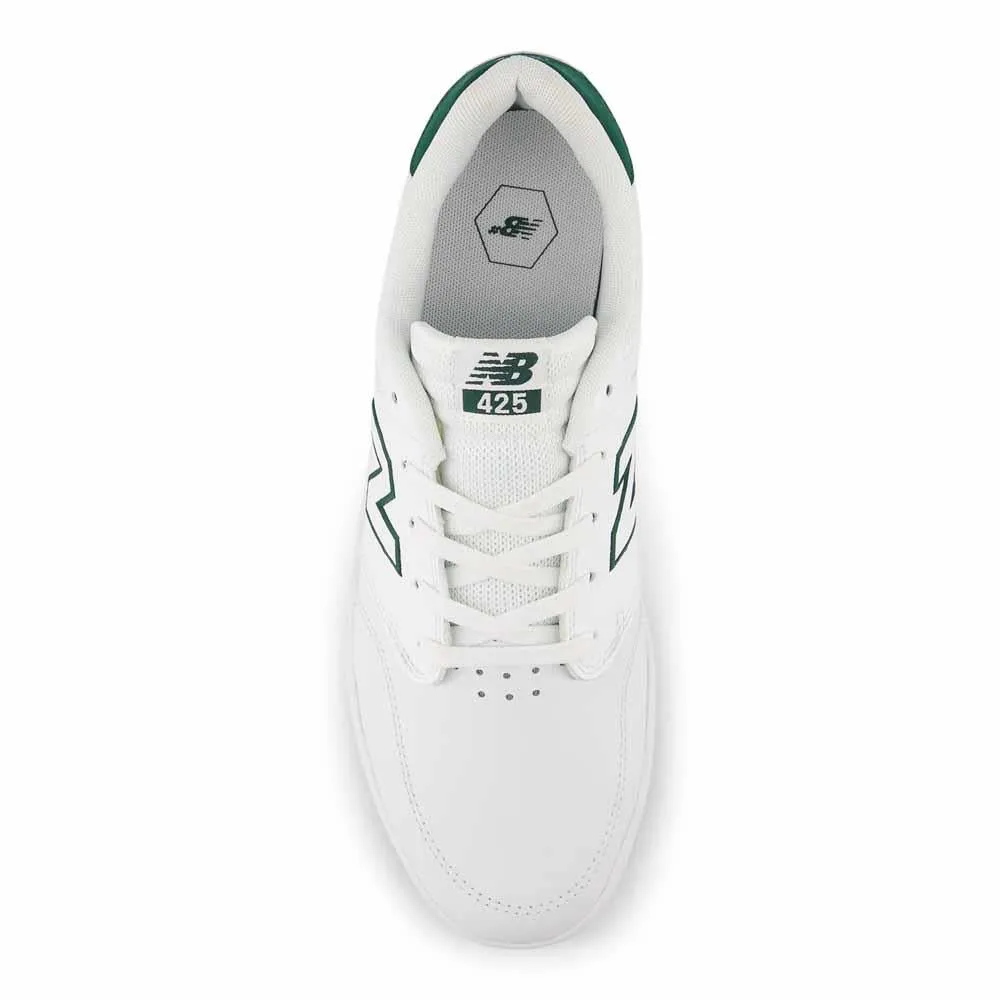 New Balance Numeric 425 White Green Skate Shoes